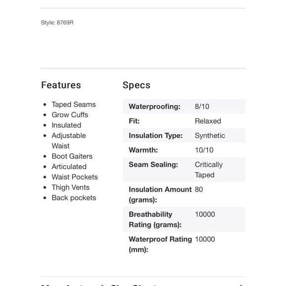 BOULDER GEAR Youth Bolt Tango Orange/res Snow Ski Snowboarding Pants Size Large - Picture 11 of 16